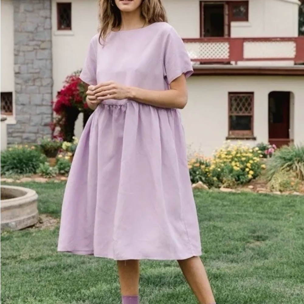 Tradlands Nico Linen Dress